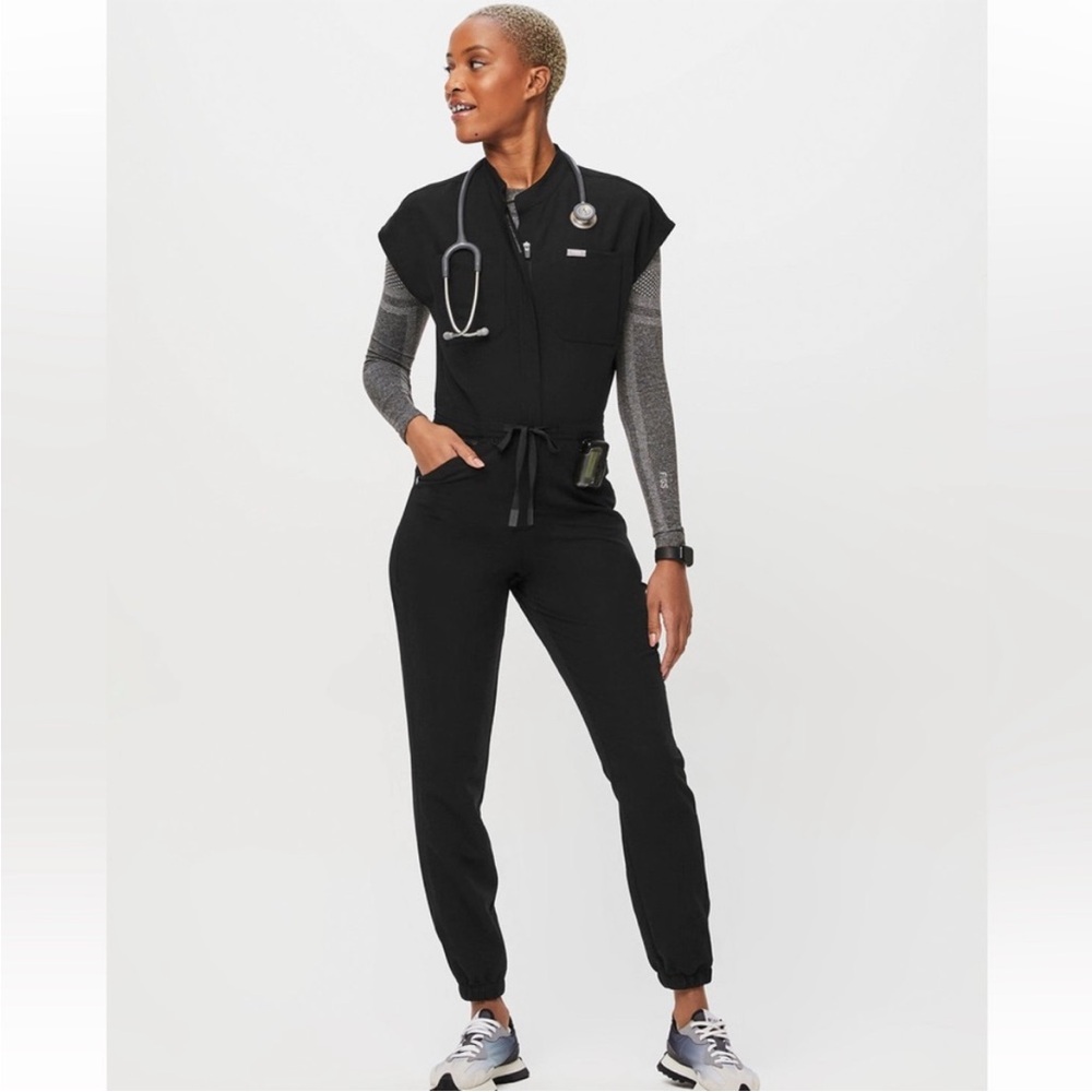 Figs Rafaela Cargo Scrub Jumpsuit